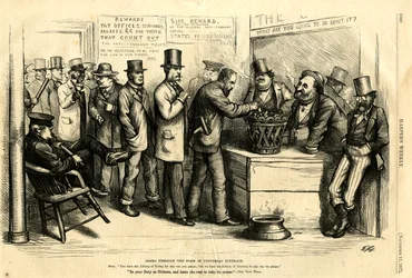 Passer par la forme du suffrage universel, 1871